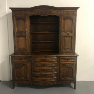 Stunning antique oak french dresser