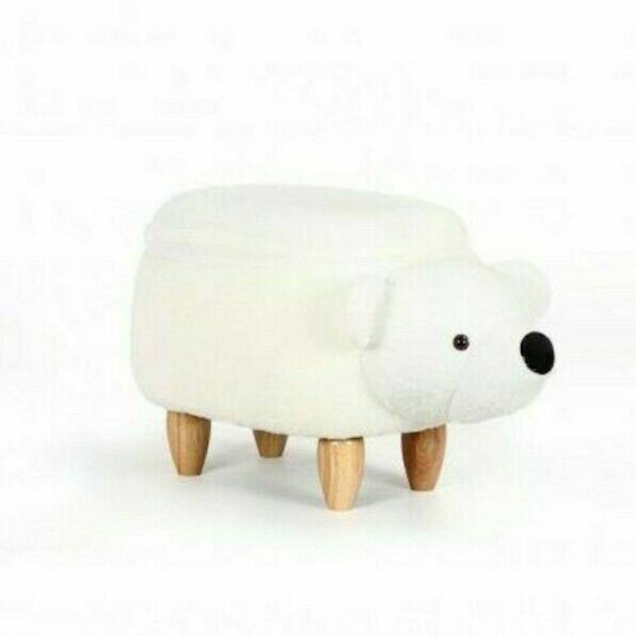 ANIMAL BEAR STORAGE OTTOMAN FOOT STOOL Golden Crown Furniture