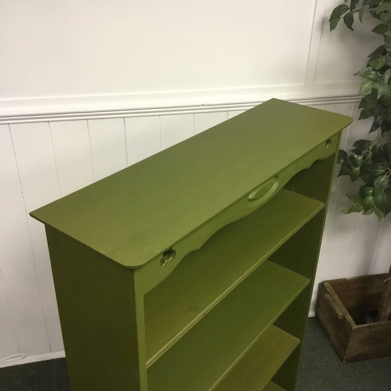 SMALL BOOKCASE ADJUSTABLE SHELVES FRENCHIC PAINTED CONSTANCE MOSS