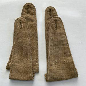 ORIGINAL WW2 BRITISH ARMY DESERT CLOTH SHOULDER EPAULETTES