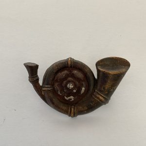 ORIGINAL WW1/WW2 BRITISH ARMY THE KING'S OWN YORKSHIRE LIGHT INFANTRY INSIGNIA
