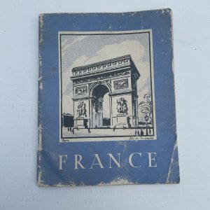 ORIGINAL WW2 BRITISH ARMY POCKET BOOK ISSUED TO TROOPS IN FRANCE